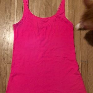 Lululemon hot pink tank